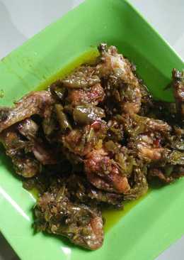 Ayam goreng sambal Ijo