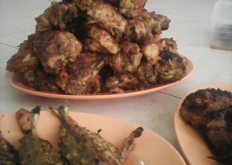 Resep Ayam dan ikan bakar ampera padang Oleh mas bowo