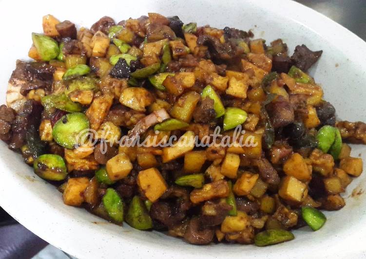 resep makanan Oseng Pete Rempelo Ati