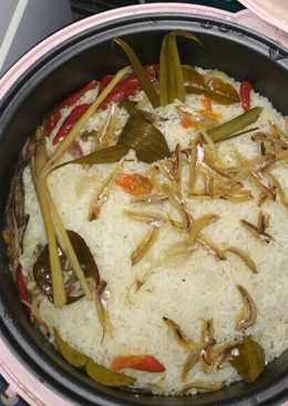 Nasi liwet Magicom ala anak kantoran,,