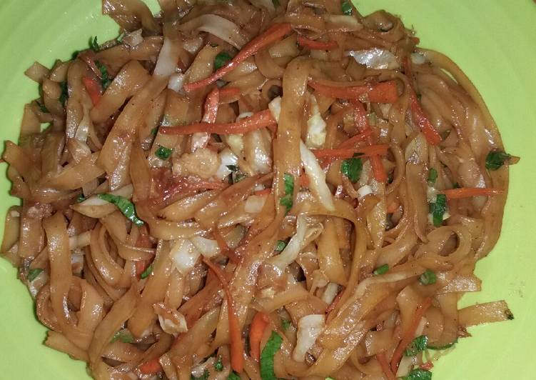 cara membuat Kwetiaw goreng