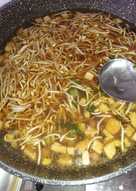 Sayur cambah tahu(lontong mie)