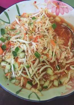 Asinan sayur seadanya