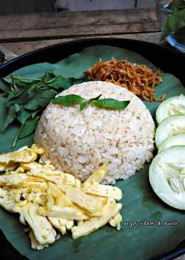 Sego Ulam Krawu (Nasi Krawu Sederhana)