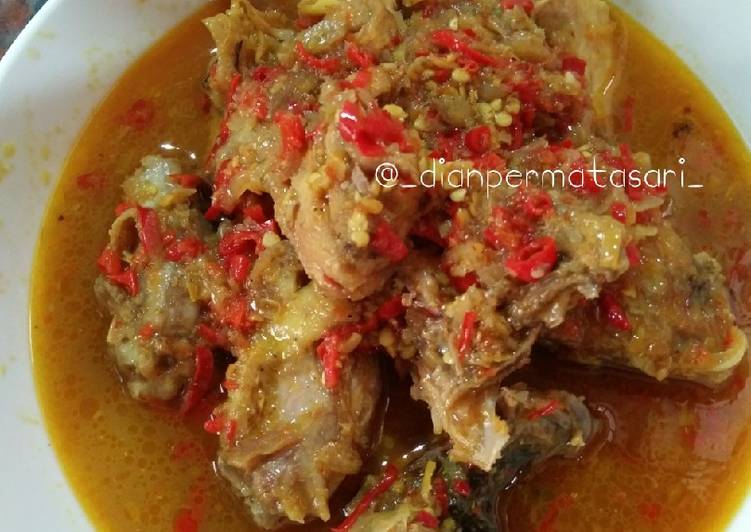 resep lengkap untuk Rica ayam kampung