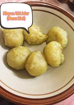 Klepon Ubi (Menu Diet, hanya 3 bahan)