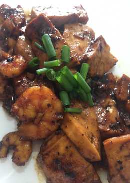 Udang tahu lada hitam mudah #homemadebylita