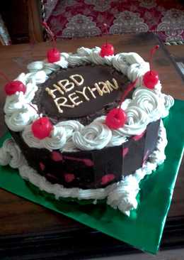 Brownies b'day cake #beranibaking