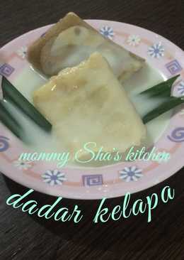 Kue dadar fla santan