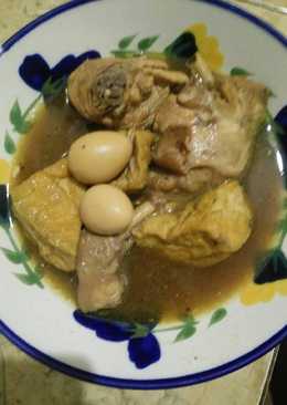 Semur Ayam Tahu Telur