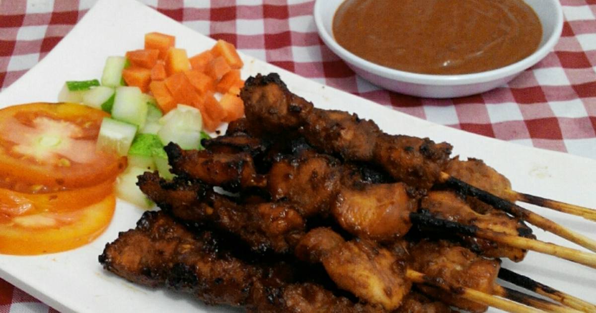 Resep Sate Ayam ala VivieLiee