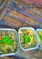 Hati sapi kukus telur