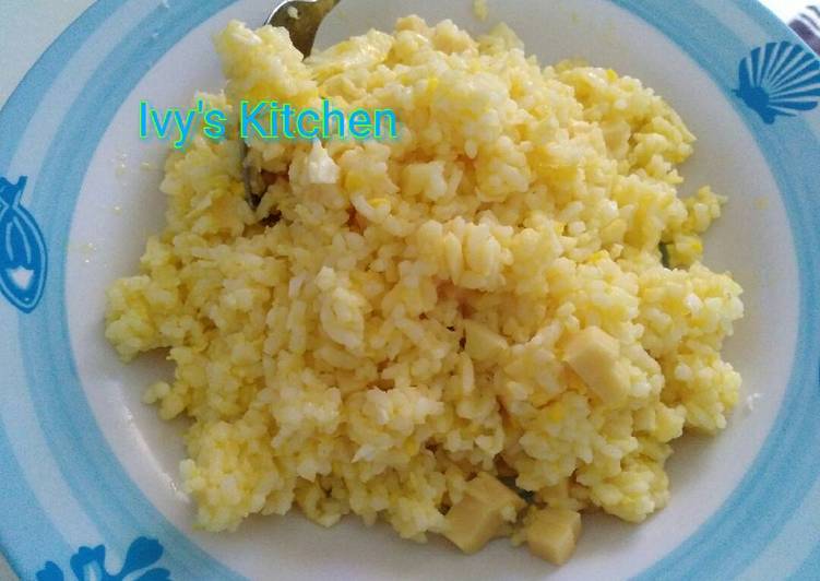 resep masakan Nasgor Keju Margarin Yummy