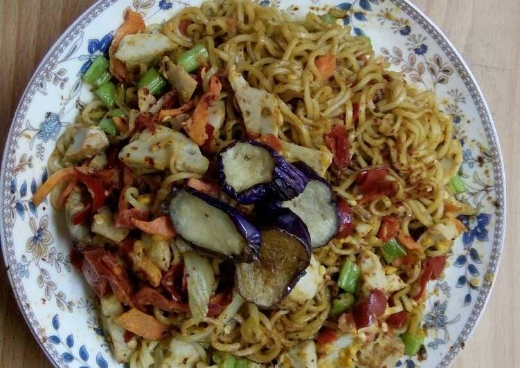 resep lengkap untuk Mie Goreng Jawa Pedas