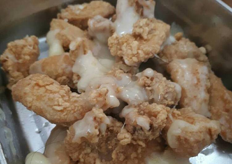 Resep Chicken popcorn keto Dari risma meila