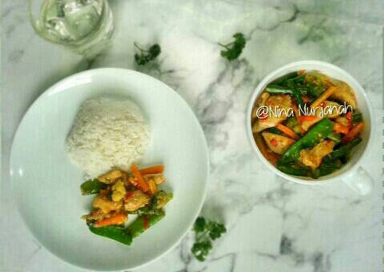 resep makanan Capcay ayam filet