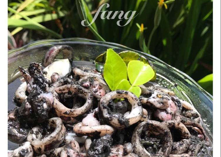 resep Cumi Hitam Manis