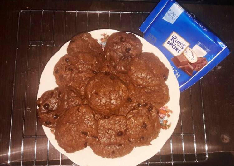 resep makanan 58. Brownie Cookies
