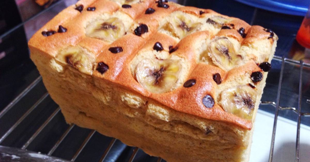 Resep Banana Ogura Cake Resep Banana Ogura Cake