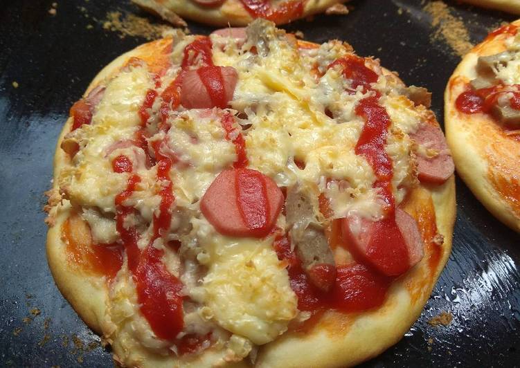 cara membuat Pizza mini Q