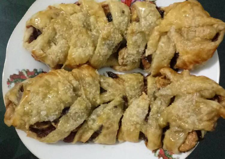 resep lengkap untuk Pisang strudle