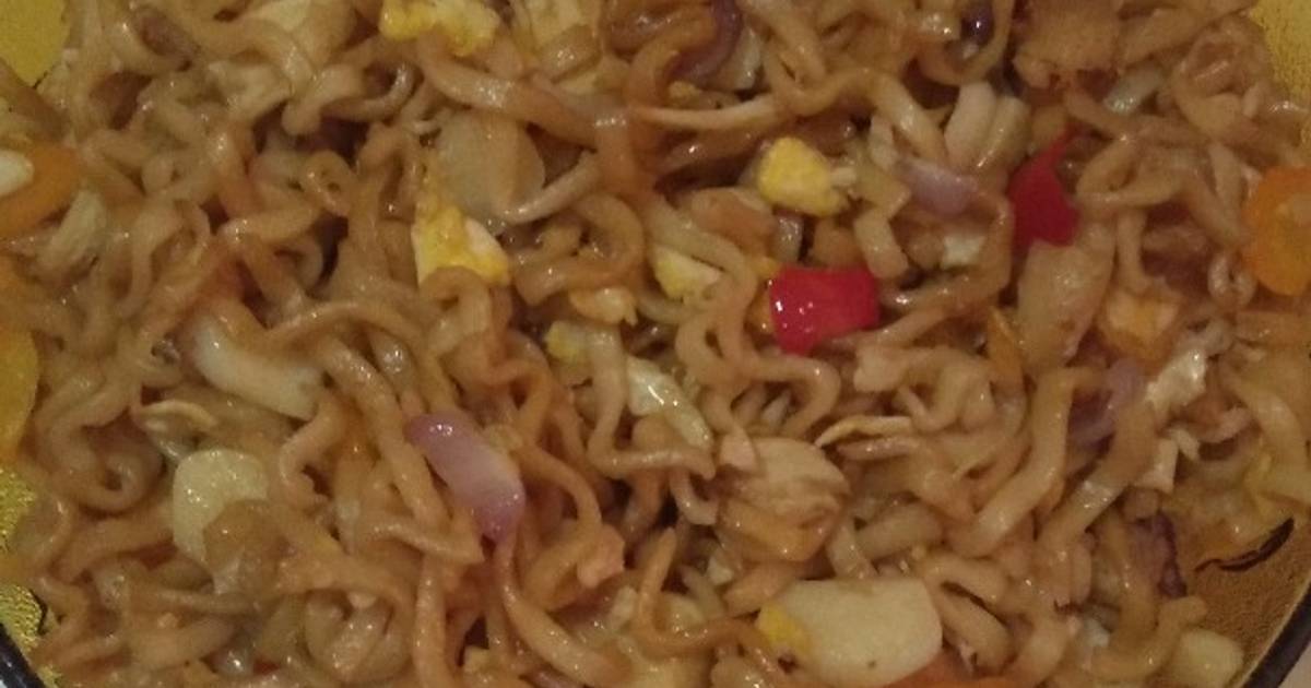 Resep Mie goreng suwir ayam wortel ala uthye ala Uthye Moms Cicero