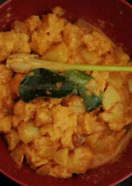 Kentang sambal santan