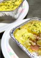 Nasi Panggang Keju Sosis