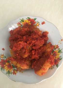 Ayam sambal (masakan rumahan sederhana)