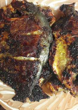 Ikan Bawal Bakar Manis