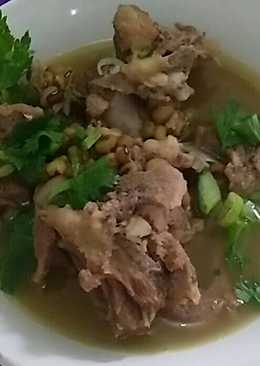 #KitaBerbagi soup kambing kacang ijo