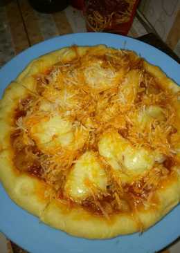 Pizza jamur teflon