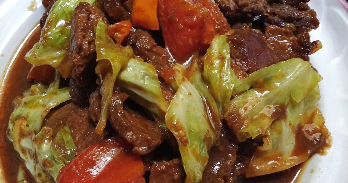 533 resep  tongseng daging tanpa  santan  enak dan sederhana 