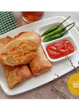 Lumpia WorYaMJu (Wortel Ayam Keju) #pr_risolesdkk