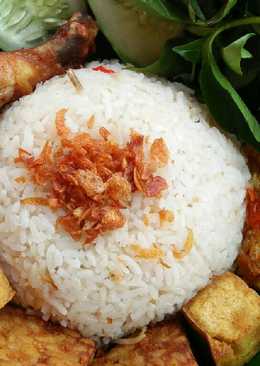 Nasi liwet teri medan