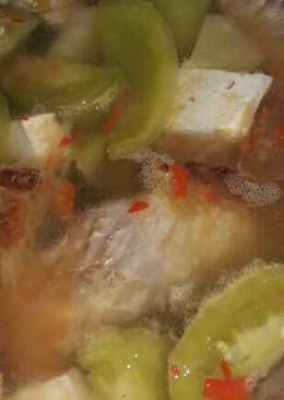 Sop ikan kakap bening