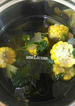 Sayur Bening Bayam,Gambas,Jagung
