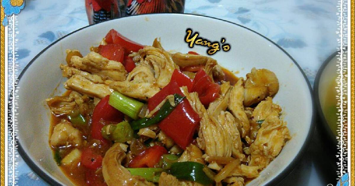 Resep Ayam Suwir Asam Manis - Surasmi Y