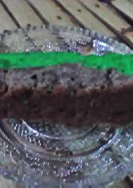 Brownies pisang cokpan(coklat pandan)