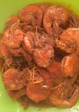 Udang sambal merah