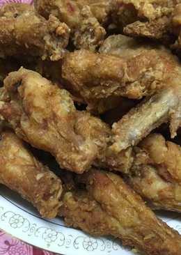 Sayap ayam goreng untuk Imlek