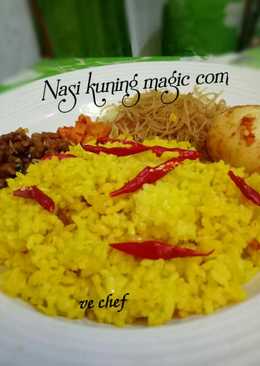 Nasi kuning magic com