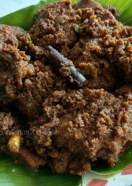 Rendang daging sapi