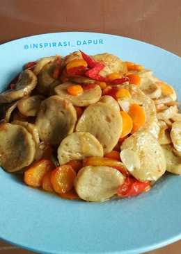 Tumis Bakso dan Wortel