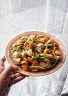 Tumis Labu Siam Bakso Saus Tiram #BikinRamadanBerkesan