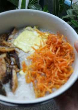 Bubur pindang tongkol