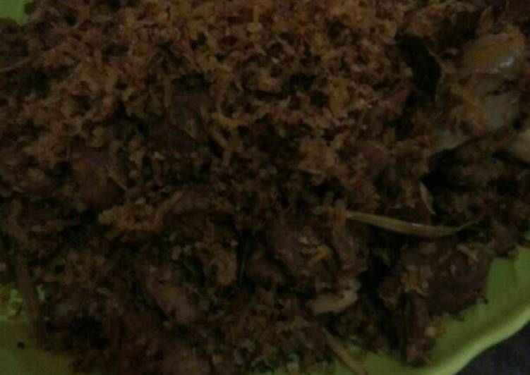 resep masakan Serundeng daging sapi