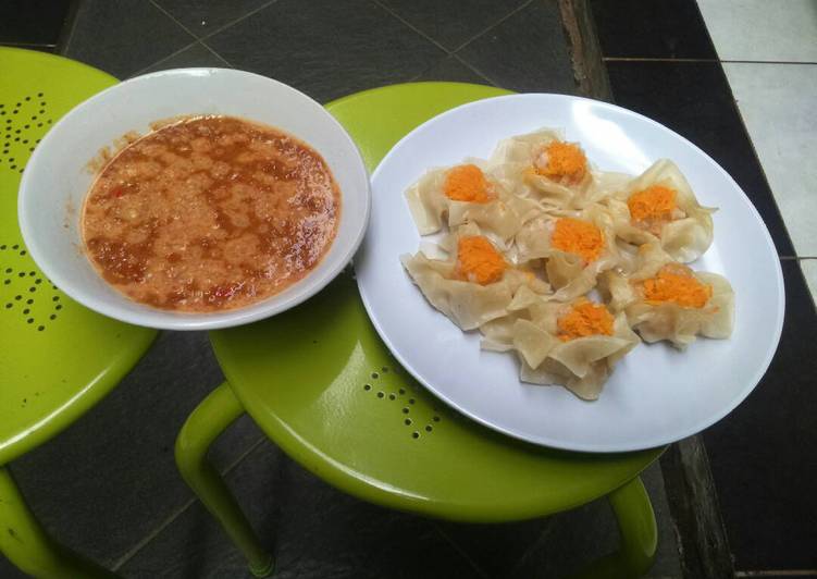 resep Siomay Udang Pangsit