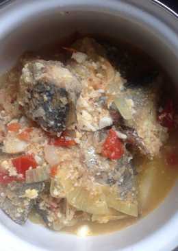 Ikan kembung masak telur myu ratna