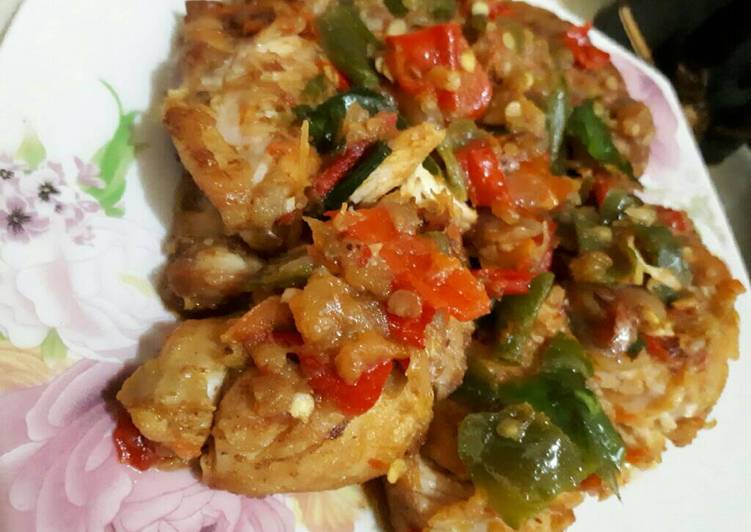  Resep  Ayam  geprek  sambel padang oleh Zhanas Syechboo Cookpad